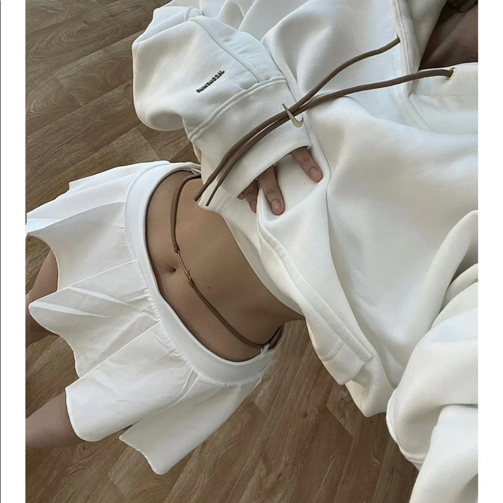 🎾 jacquemus x nike skirt in white xxs 🎾